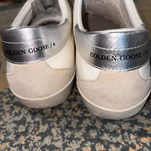 Men's Super-Star Metal-Logo Leather Low-Top Sneakers-Size-43/NWOB - Picture 6 of 12